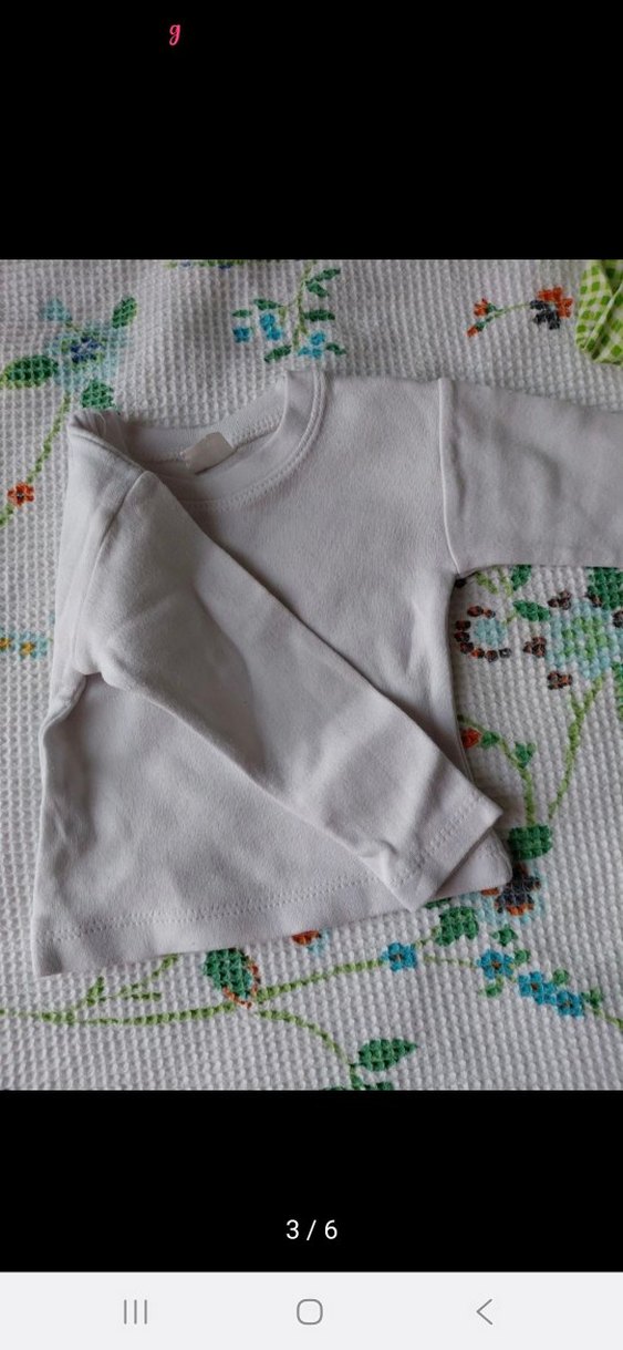 Beyaz Uzun Kollu Çocuk Atlet - Görsel 3