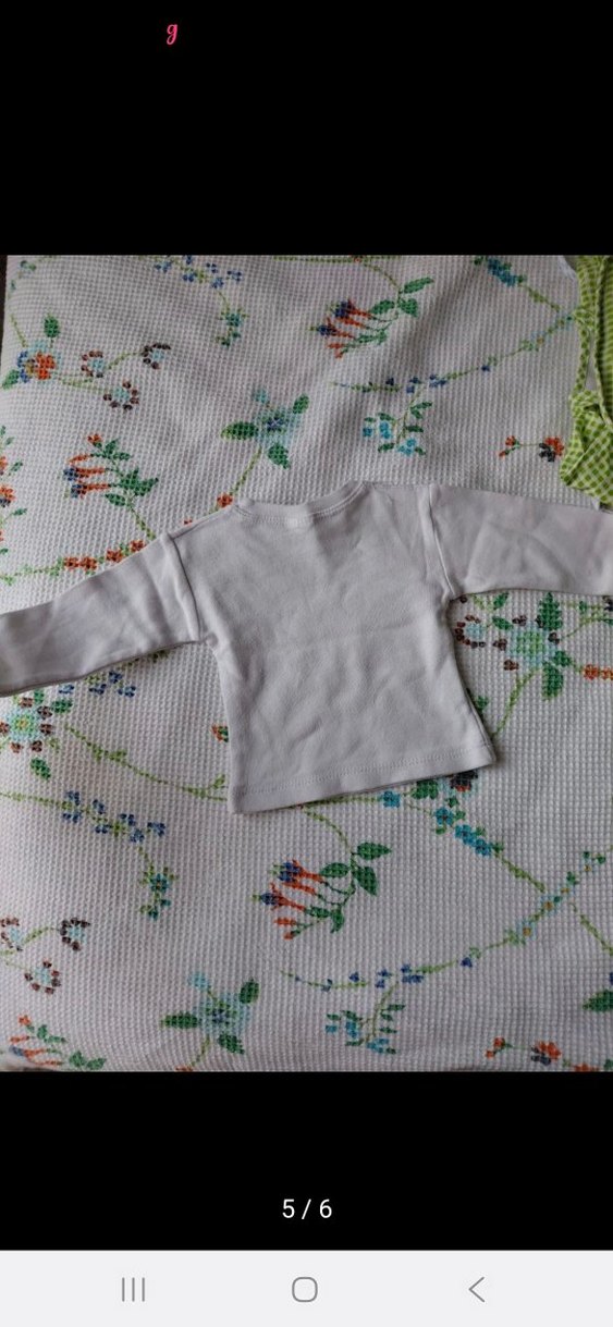 Beyaz Uzun Kollu Çocuk Atlet - Görsel 5