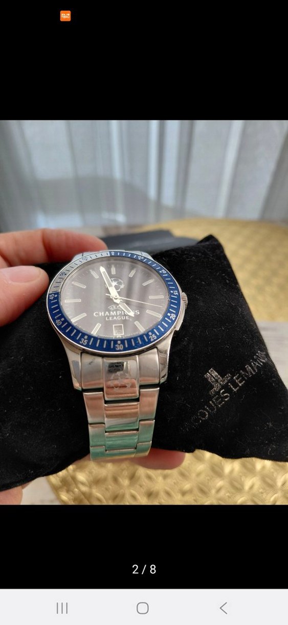 Turkuaz Jacques Lemans Erkek Saati - Görsel 2