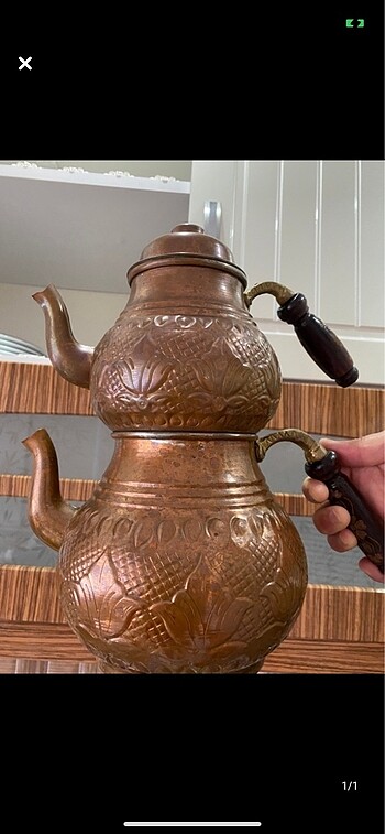 Bakır çaydanlık
