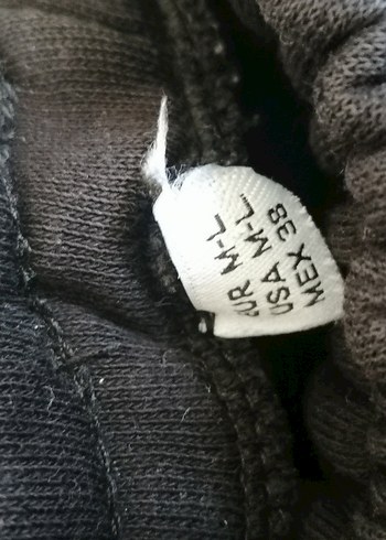 m Beden siyah Renk baggy kışlık eşofman
