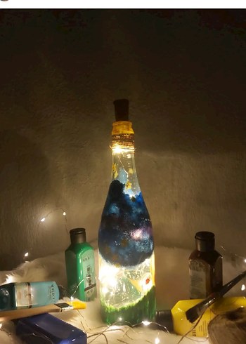 Küçük prens gece lambası - Görsel 5