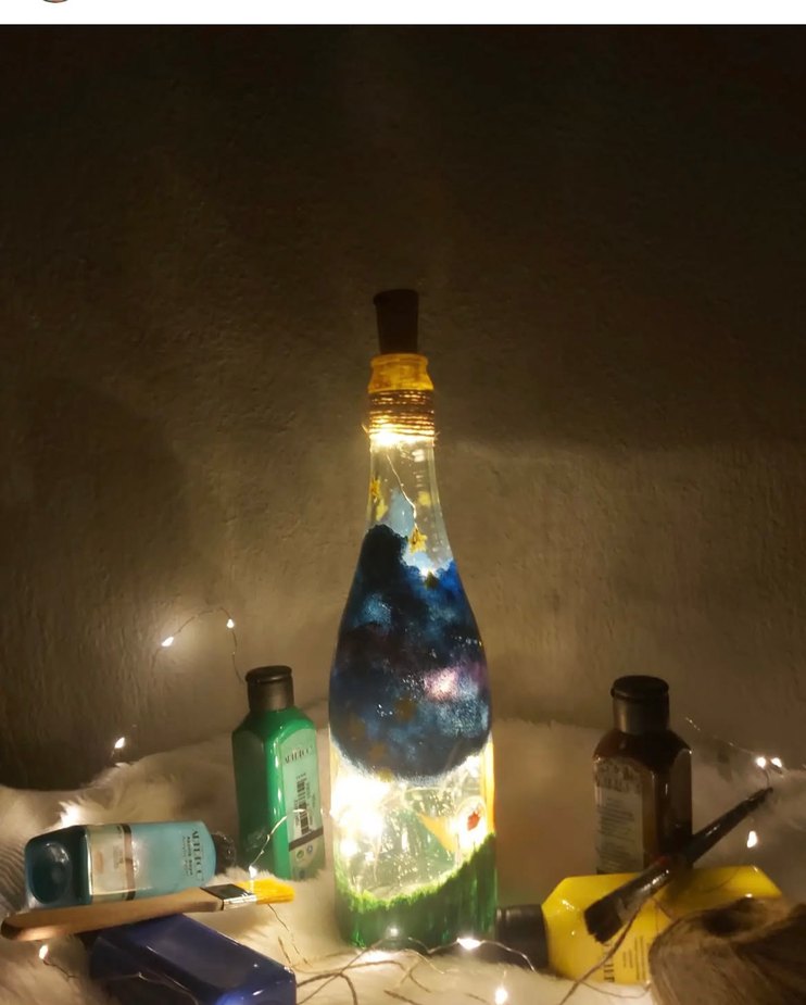 Küçük prens gece lambası - Görsel 5