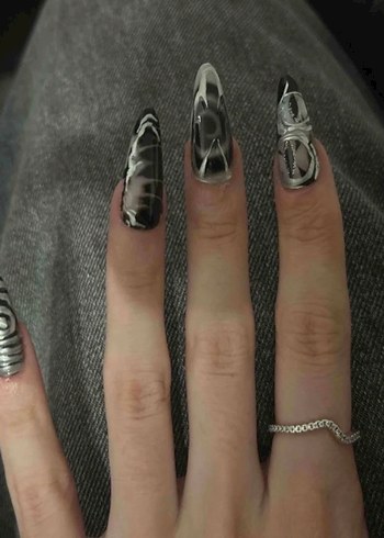 Goth Takma Tırnak !YENİ ÜRÜN! - Görsel 5