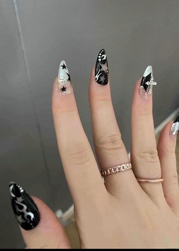 Goth Takma Tırnak !YENİ ÜRÜN! - Görsel 2