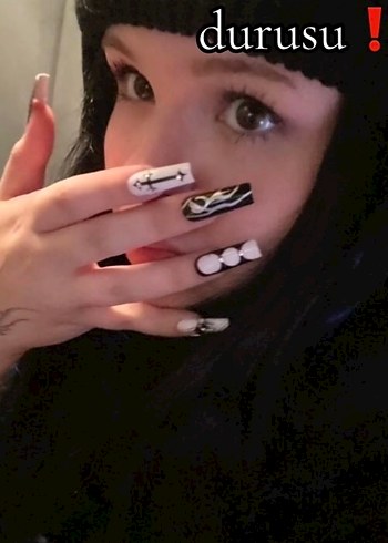 Goth Takma Tırnak !YENİ STOK! - Görsel 3