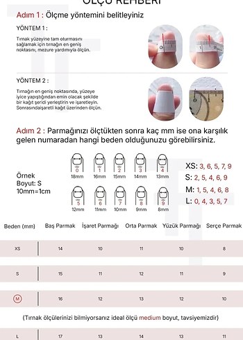 Goth Takma Tırnak !YENİ STOK! - Görsel 7