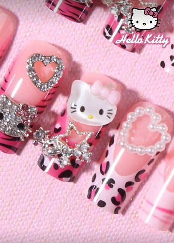 Hello Kitty Takma Tırnak - Görsel 2