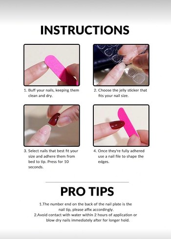 Goth Takma Tırnak !YENİ ÜRÜN! - Görsel 4