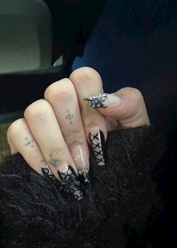 Goth Takma Tırnak !YENİ ÜRÜN! - Görsel 3