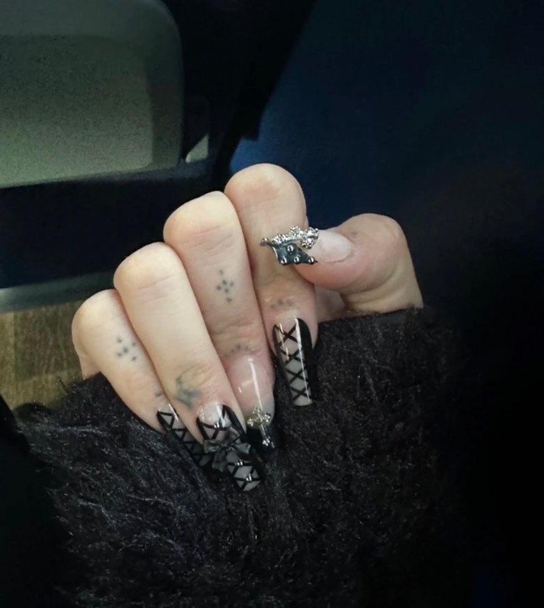 Goth Takma Tırnak !YENİ ÜRÜN! - Görsel 3