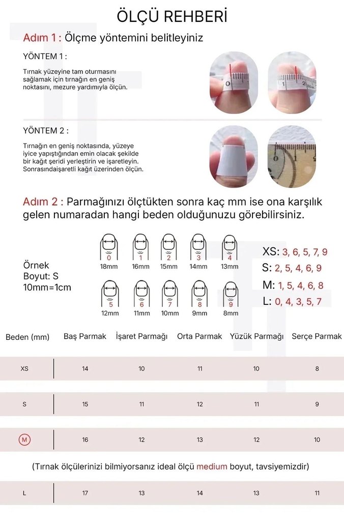 Y2K Takma Tırnak !YENI URUN! - Görsel 4