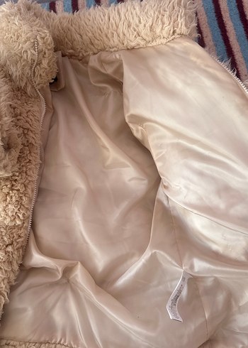 Kadın peluş mont - Görsel 3