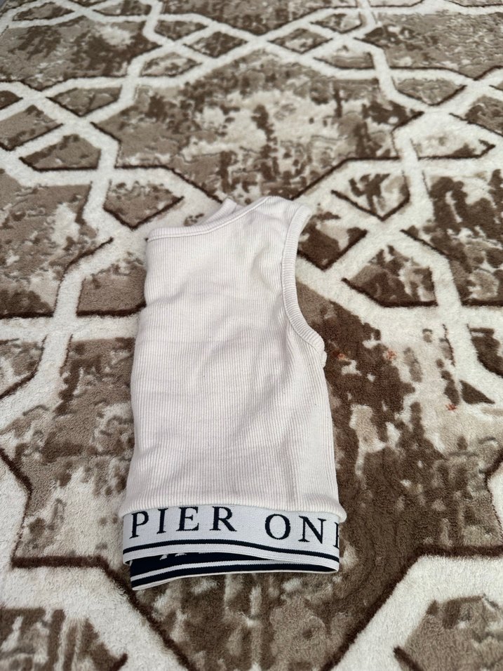 Beyaz Kadın Basic Atlet - Görsel 4