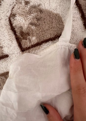 Beyaz Düğmeli crop - Görsel 3