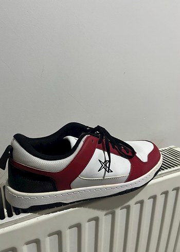 Kinetix Erkek Spor Ayakkabı Bağı - Kırmızı - Görsel 4