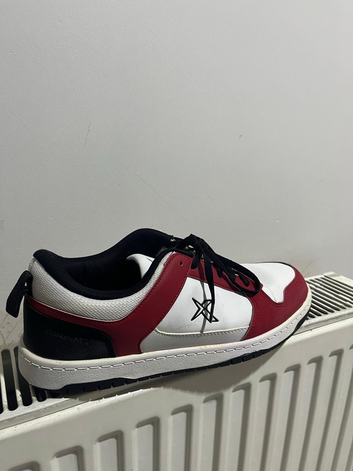 Kinetix Erkek Spor Ayakkabı Bağı - Kırmızı - Görsel 4