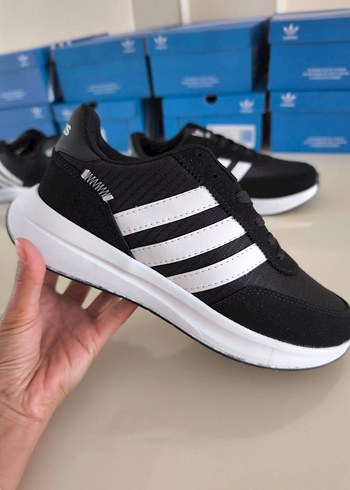 Adidas Adidas Erkek Siyah Spor Ayakkabı