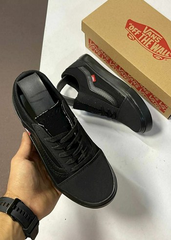Vans Siyah Vans Sokak Stili Spor Ayakkabı