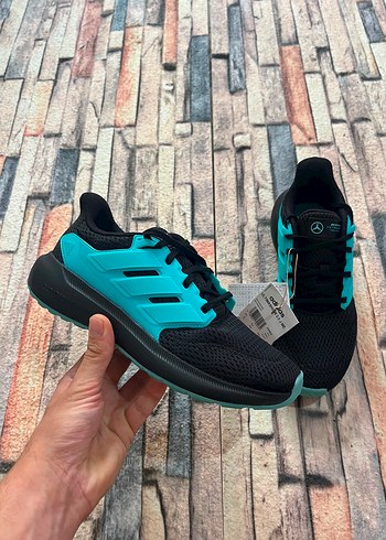 Adidas Turkuaz Siyah Spor Ayakkabi
