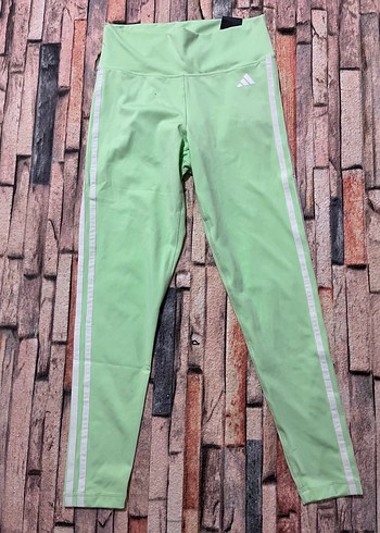 Adidas Acik Yesil Spor Tayt