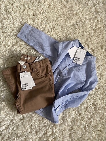 H&M H&m pantolon&gömlek