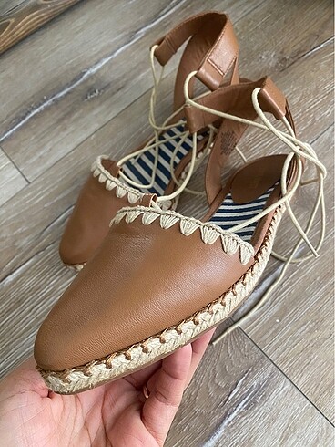Nine West Nine west nyunah ipli deri sandalet