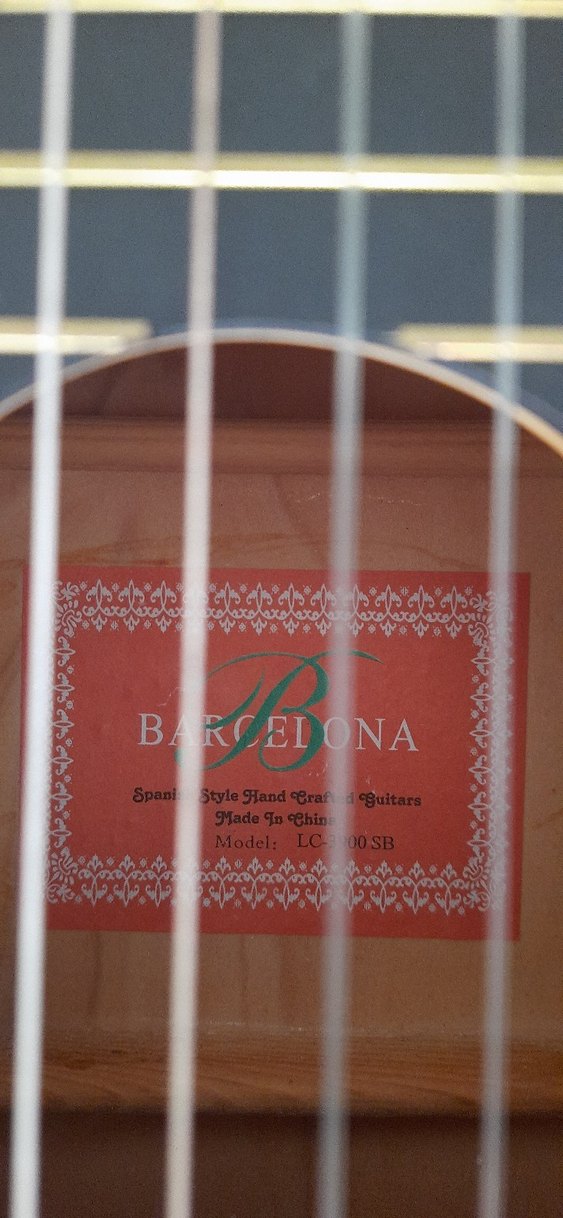 Renkli Klasik Gitar Seti Barcelona 3900 - Görsel 3