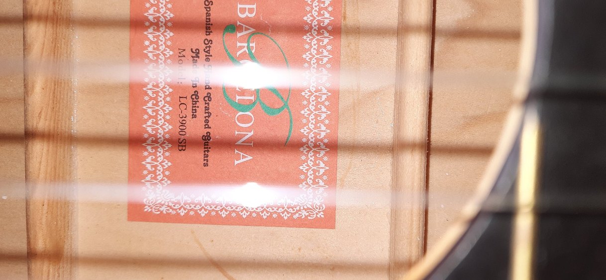 Renkli Klasik Gitar Seti Barcelona 3900 - Görsel 2