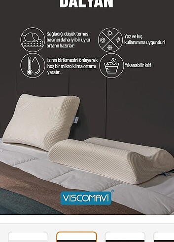 Viscomavi Dalyan Yastık 