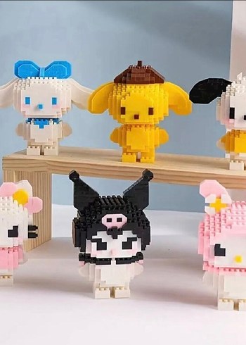 Diğer 6 Farklı Uyumlu Bricks Set Hello Kitty