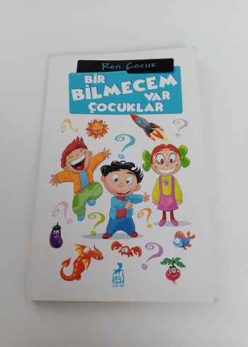 Bir Bilmecem Var Çocuklar - Ren Çocuk kitabı