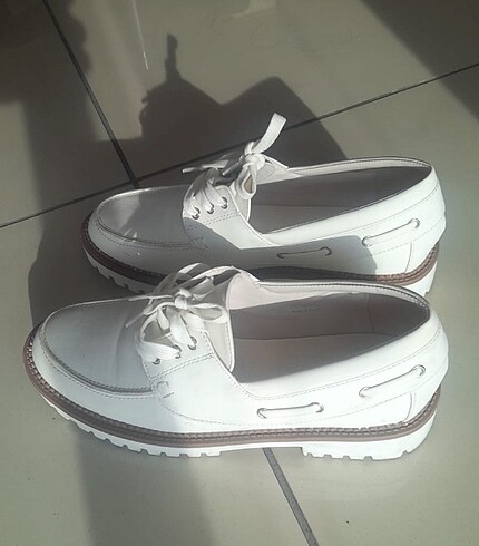 37 Beden beyaz Renk Twist loafer