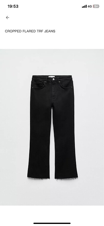 Zara Zara cropped
