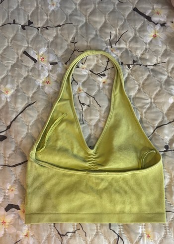 Stradivarius Sırtı Açık Crop Top - Görsel 2