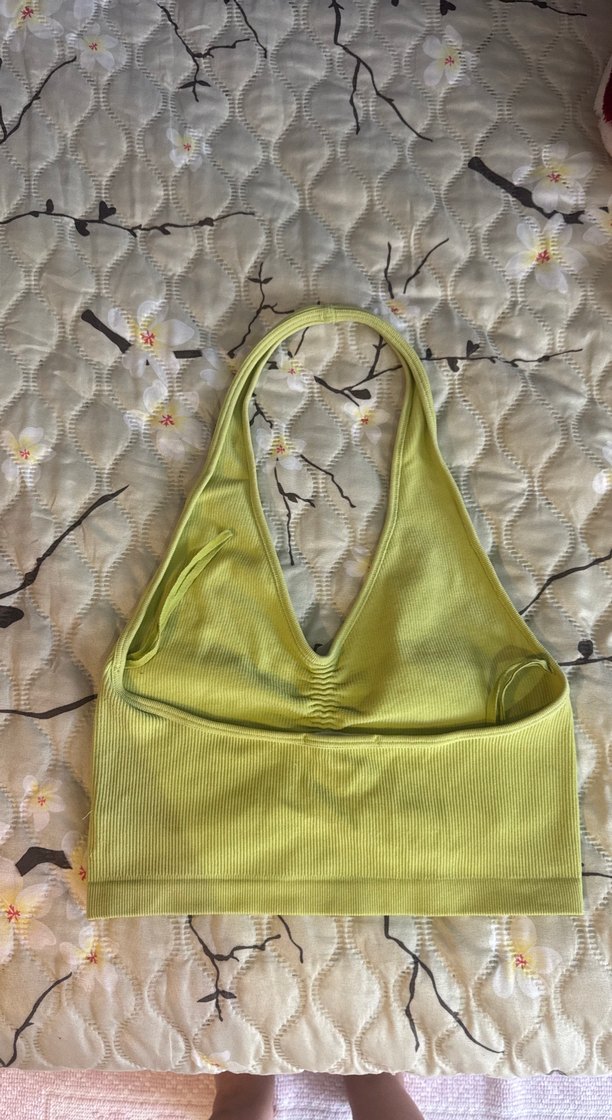 Stradivarius Sırtı Açık Crop Top - Görsel 2