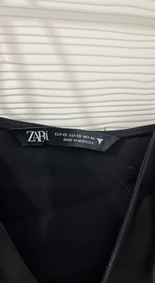 Siyah İnce Askılı Mini Büstiyer - Görsel 2