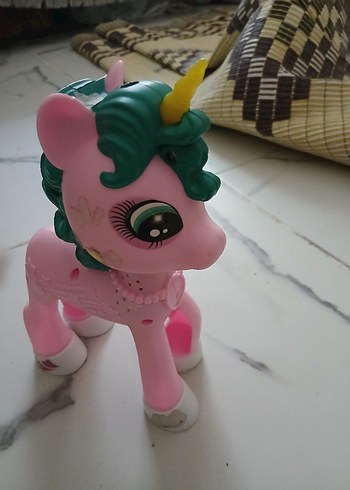 Pembe Unicorn Figür Oyuncak