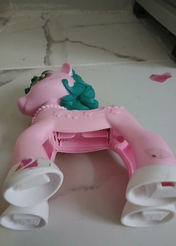 Beden Renk Pembe Unicorn Figür Oyuncak