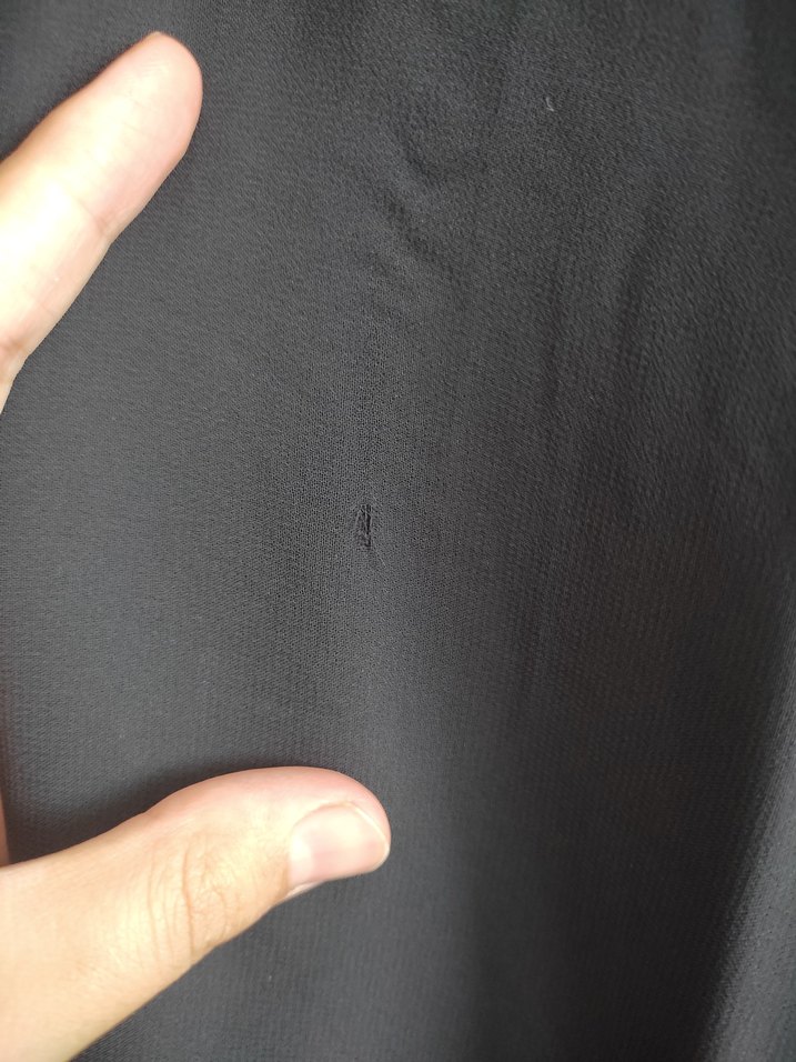 taşlı Detaylı Siyah Uzun Abiye Elbise - Görsel 4