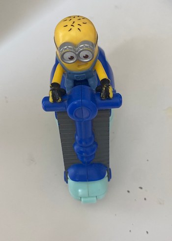 Renkli Mavi Minyon Aksiyon Figürü
