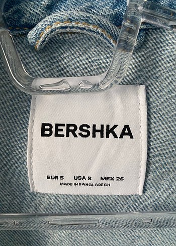 s Beden Mavi Düğmeli Kadın Denim Ceket