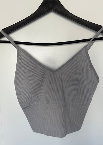 Gri Spor Tarzı Kadın Bralet