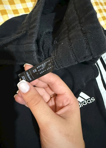 Adidas Siyah Dar Kesim Adidas Eşofman Altı