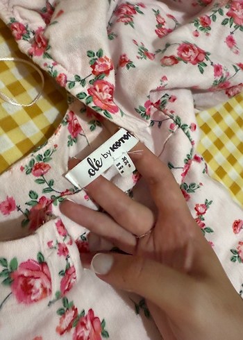 Çiçek Desenli Bohem Elbise - Görsel 2