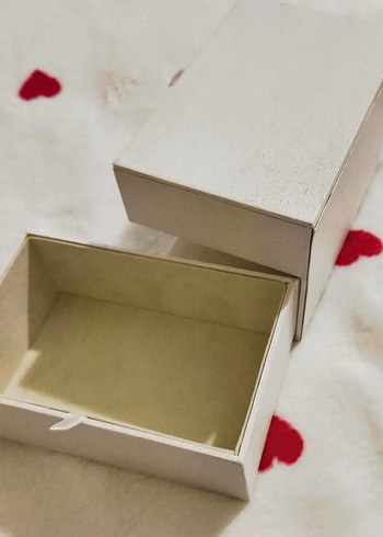 Beyaz Ahşap Makyaj Organizer Kutusu - Görsel 4