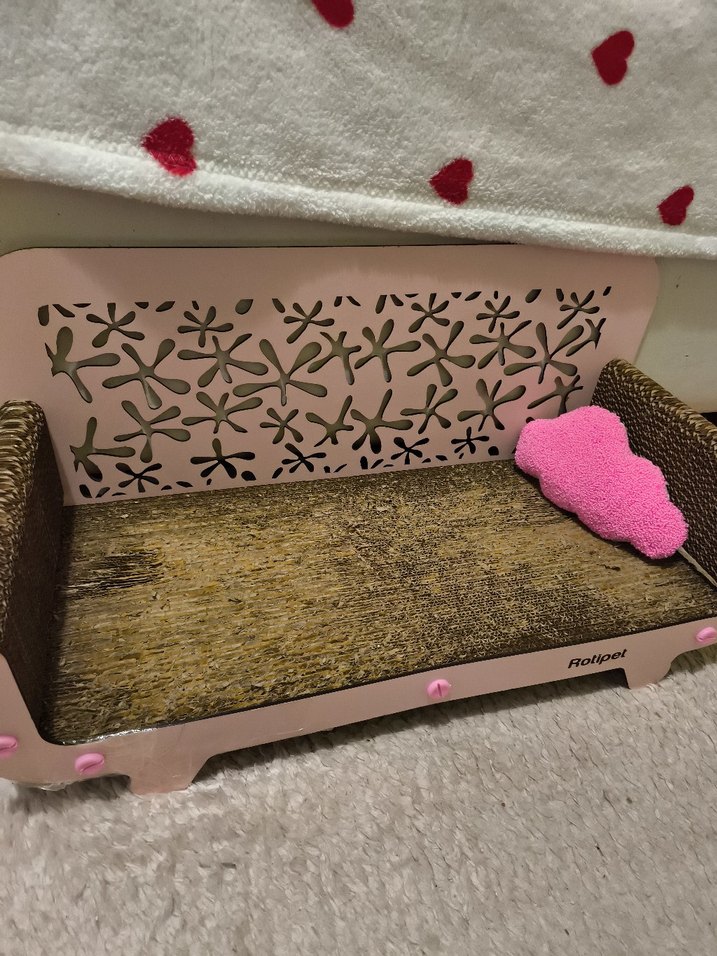 Bulut Şekilli Pembe Dekor Yastık - Görsel 3