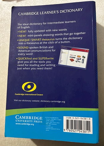 Cambridge Learner's Dictionary 2. Baskı CD-ROM'lu - Görsel 2