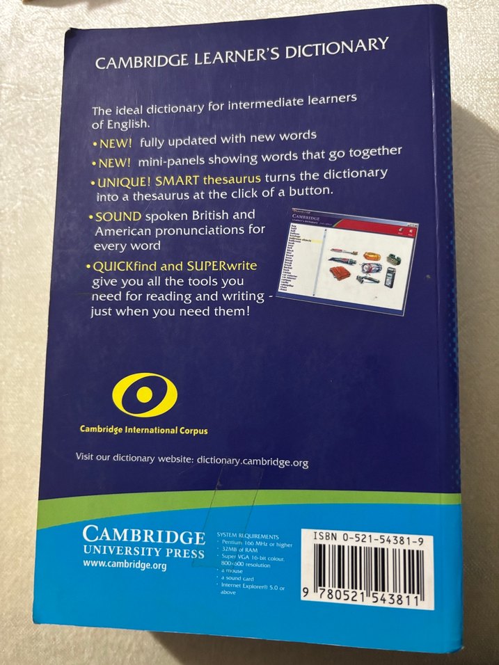 Cambridge Learner's Dictionary 2. Baskı CD-ROM'lu - Görsel 2