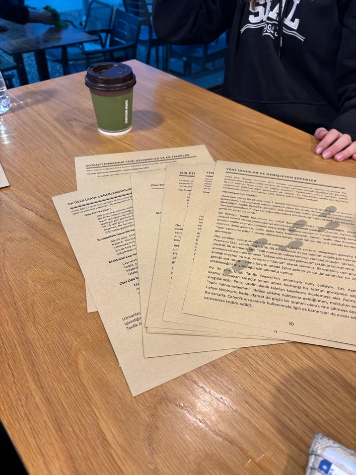 Dedektif Dava Çözme Oyunu - Balayı Davası - Görsel 2